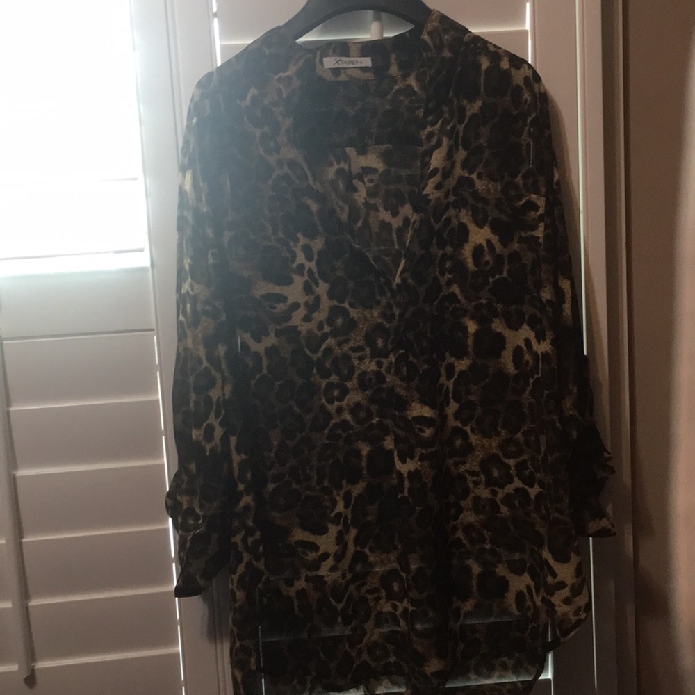 Super chic leopard top